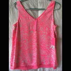 Lilly Florin Top Reversible M Bunny Hop Pink